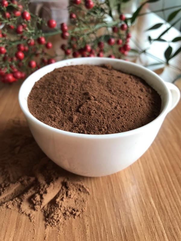 ไม่มีแป้งจากฝรั่งเรื่อง High Cocoa Powder ผงโกโก้ 100% สำหรับร้านอาหาร