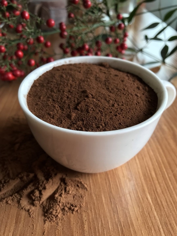 ไม่มีแป้งจากฝรั่งเรื่อง High Cocoa Powder ผงโกโก้ 100% สำหรับร้านอาหาร