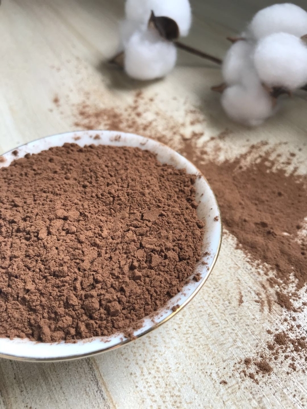 ผงโกโก้ลดไขมันบริสุทธิ์ที่มี Alkalized บริสุทธิ์กับเมล็ดโกโก้ธรรมชาติวัตถุดิบ